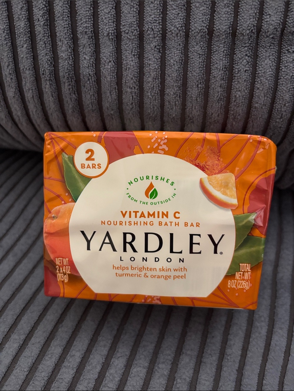 Yardley bar soap, 2-pack